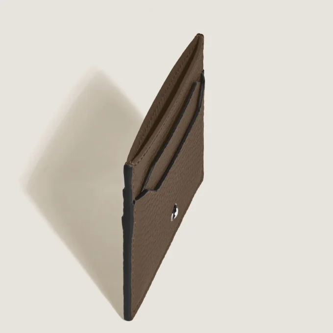 Portacarte in pelle martellata 5cc