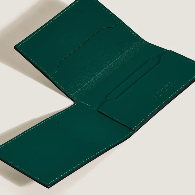 Portacarte morbido a tre scomparti 4cc