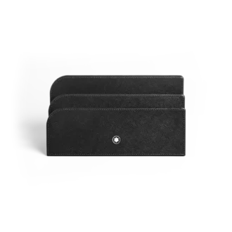 Portacorrispondenza, pelle Saffiano, nero