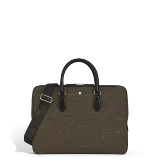 Portadocumenti sottile in jacquard 4810