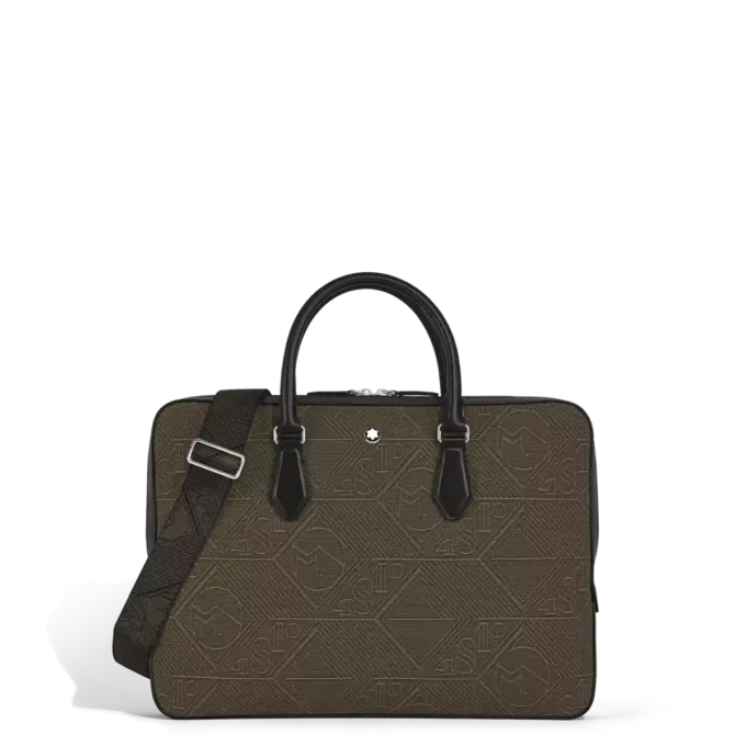 Portadocumenti sottile in jacquard 4810