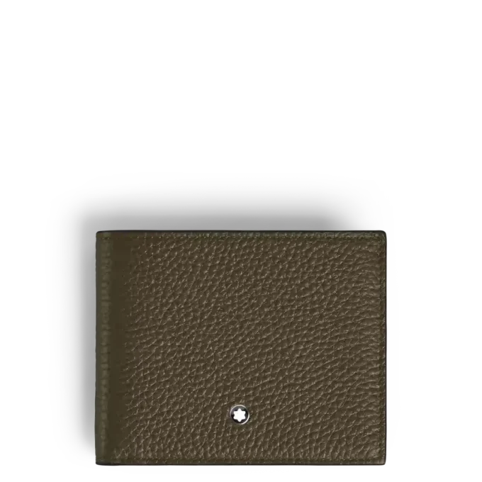 Portafoglio in pelle martellata 6cc