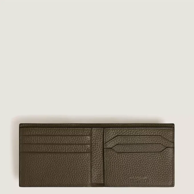 Portafoglio in pelle martellata 6cc