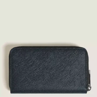 Portafoglio medio Sartorial 12cc con zip