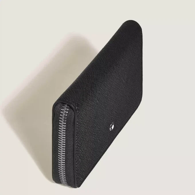 Portafoglio medio Sartorial 12cc con zip