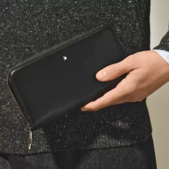 Portafoglio morbido 12cc con zip