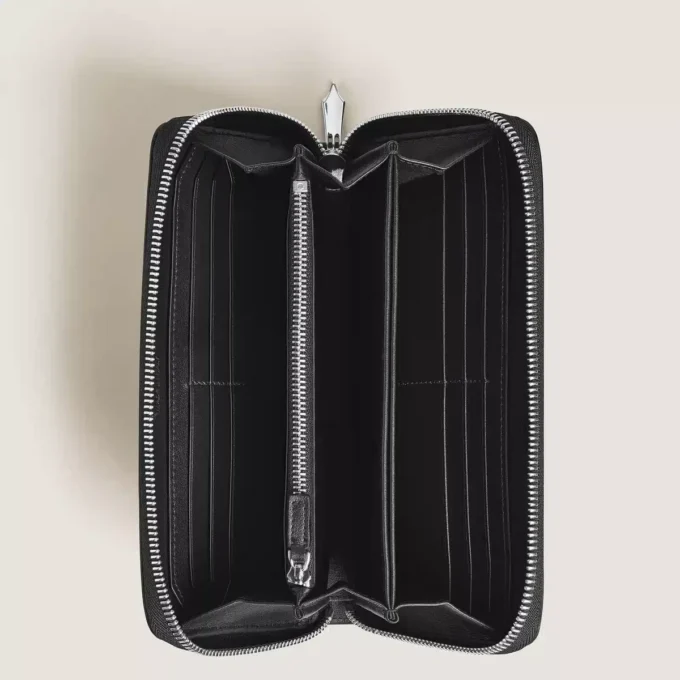 Portafoglio morbido 12cc con zip