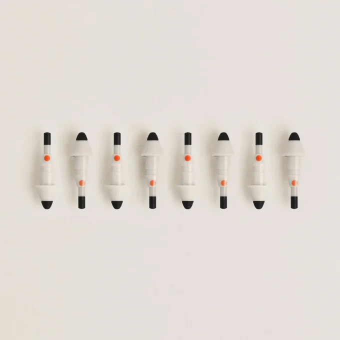 Punte di ricambio opache per penna digitale Montblanc colore avorio