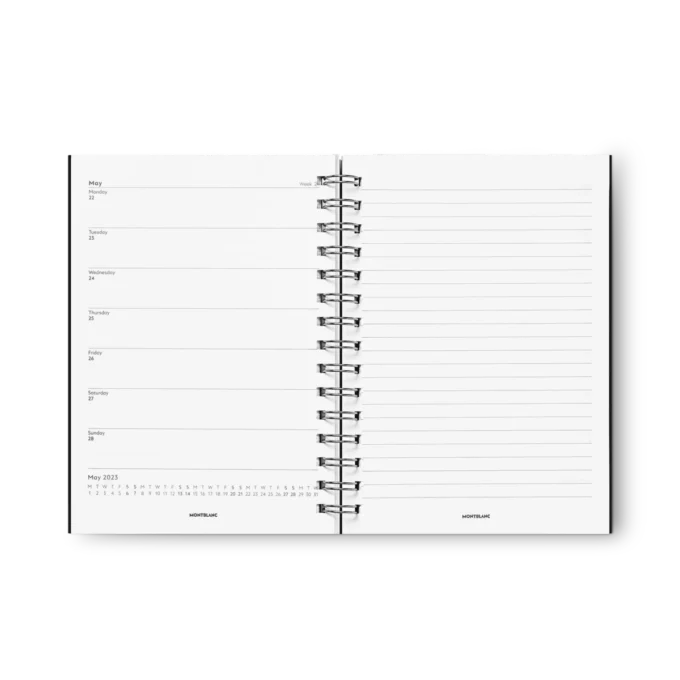 Ricarica per taccuino Envelope #146 piccola, nera – Calendario 18 mesi Ricarica per taccuino Envelope #146 piccola, nera – Calendario 18 mesi