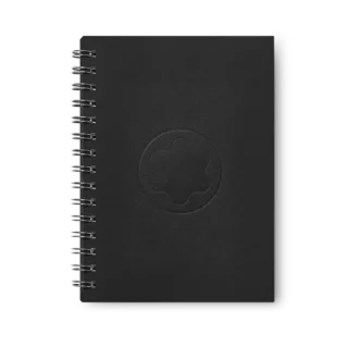 Ricarica per taccuino Envelope #146 piccola, nera – Calendario 18 mesi