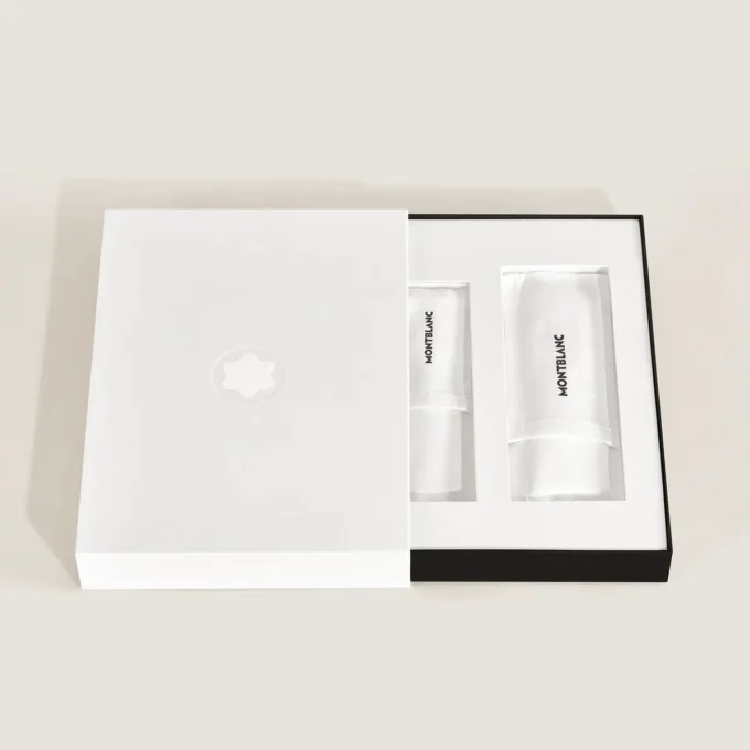 Set con roller PIX Deep Green e busta Montblanc 1-Pen Pouch