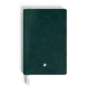 Taccuino piccolo, pelle Saffiano, verde britannico – pagine a righe